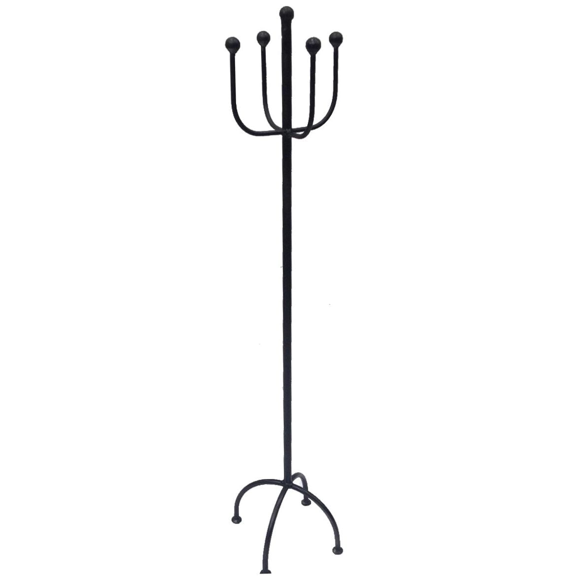Carlos Coat Rack, in wrought iron.